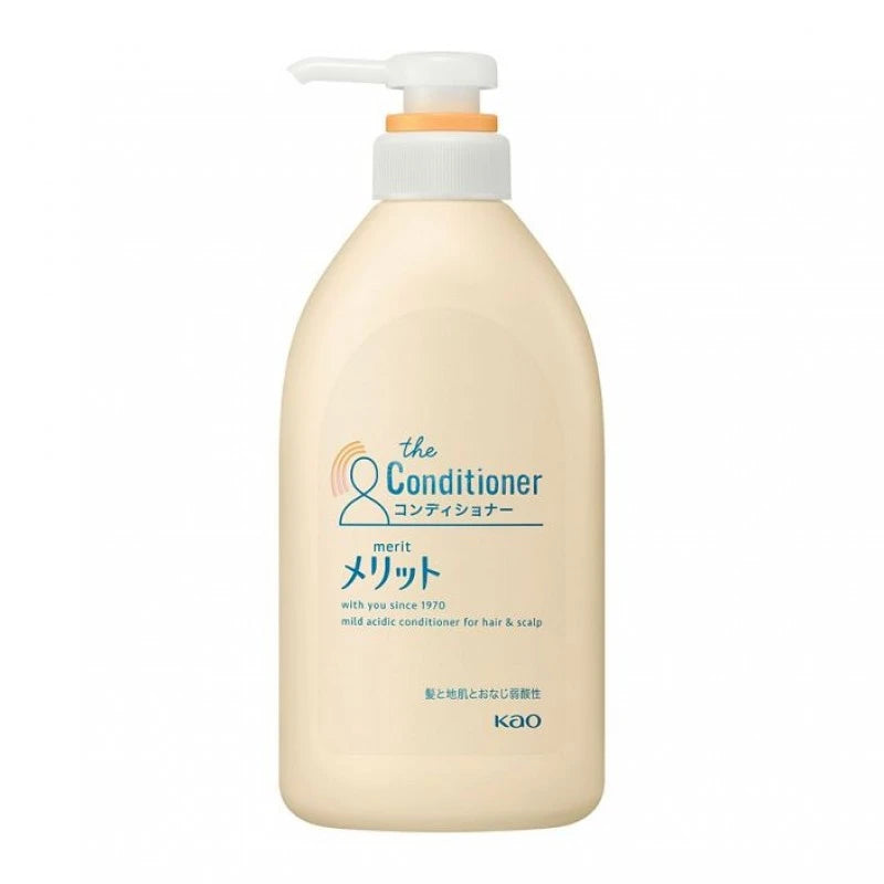 Kao Merit Silicone-free Conditioner 480ml