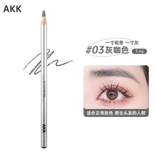 AKK Natural Smart Hard Core Cleaver Eyebrow Pencil 03 Gray Coffee (27.08.23)