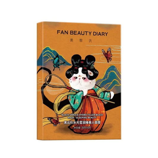 Fan Beauty Black Spruce Moisturizing Sleeping Beauty Mask 5 pcs (27.09.02)