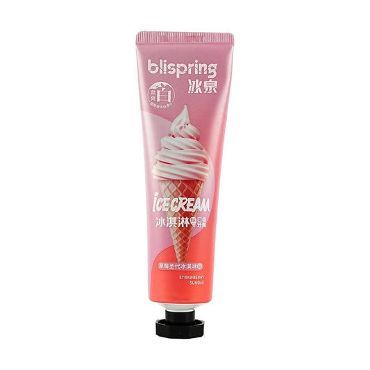 blispring冰泉 冰淇淋味口香牙膏 草莓圣代味 120g