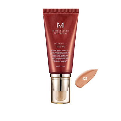 MISSHA 谜尚红 完美遮瑕 BB霜 #29 Caramel Beige 焦糖米色 50ml