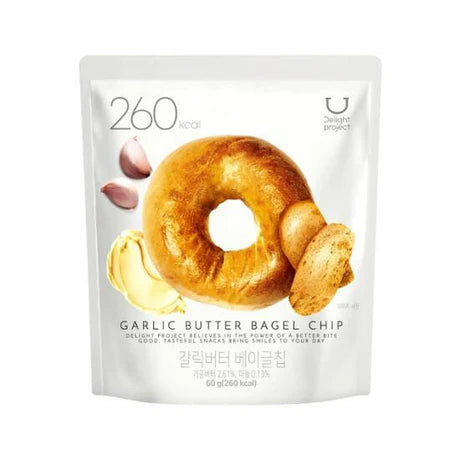 Delight Project 低卡贝果脆片 香蒜黄油味 60g