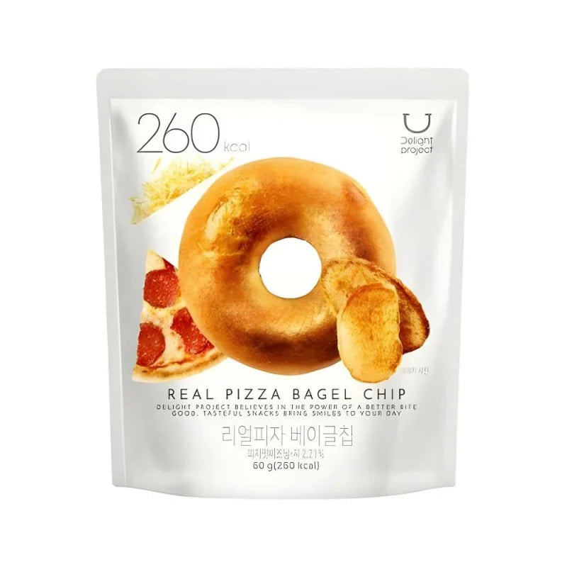 Delight Project 低卡贝果脆片 披萨味 60g