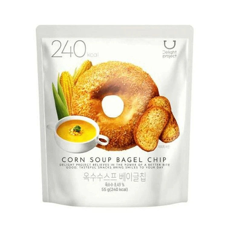 Delight Project 低卡贝果脆片 玉米浓汤味 55g