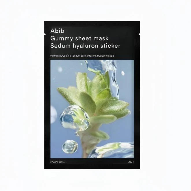 Abib 水分草舒缓补水面膜 10片入