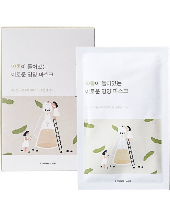 Round Lab 独岛舒缓抗敏药豆面膜 10片入