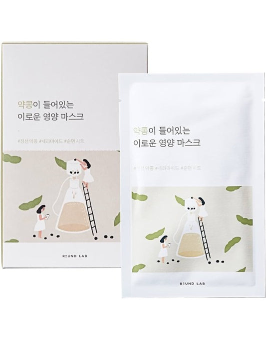 Round Lab 独岛舒缓抗敏药豆面膜 10片入