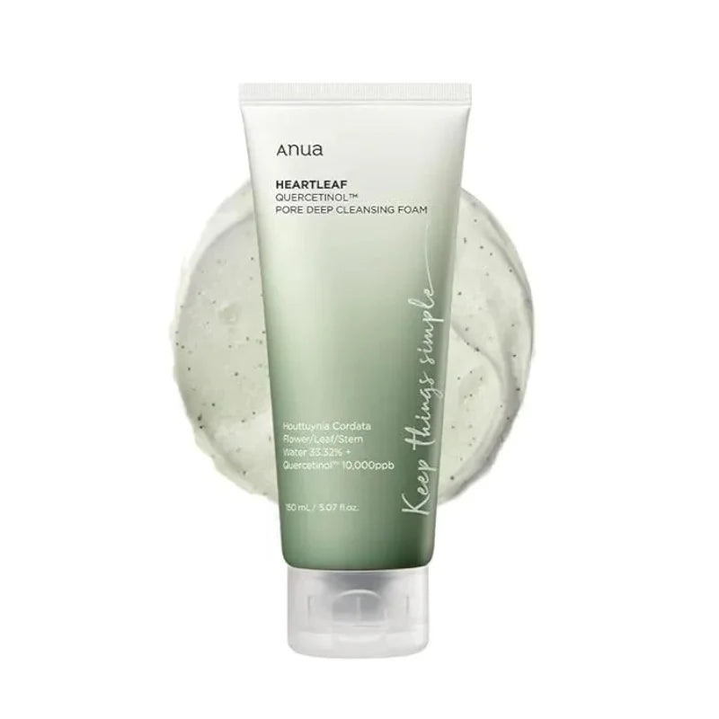 Anua 鱼腥草槲皮素毛孔深层洁面泡沫 150ml (280907)