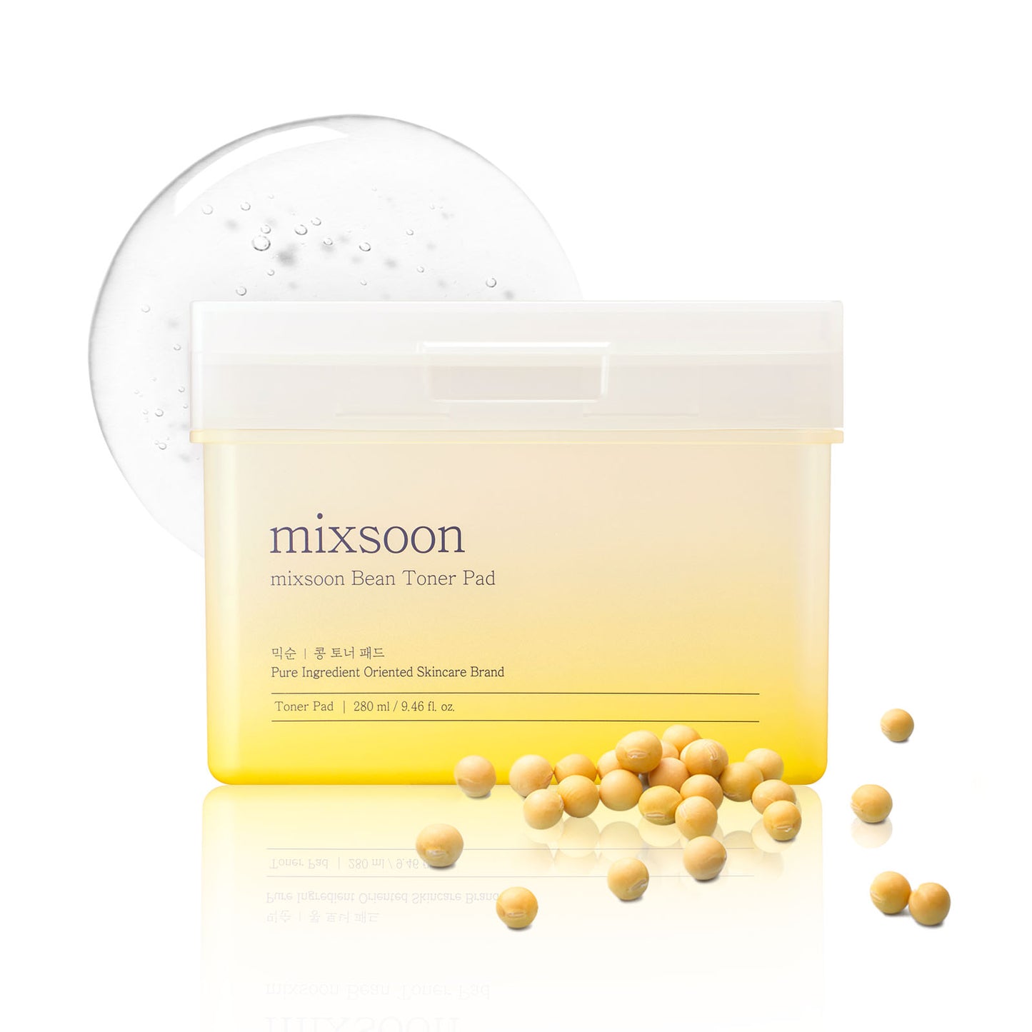 mixsoon 豆乳保湿焕亮爽肤棉片 70片入