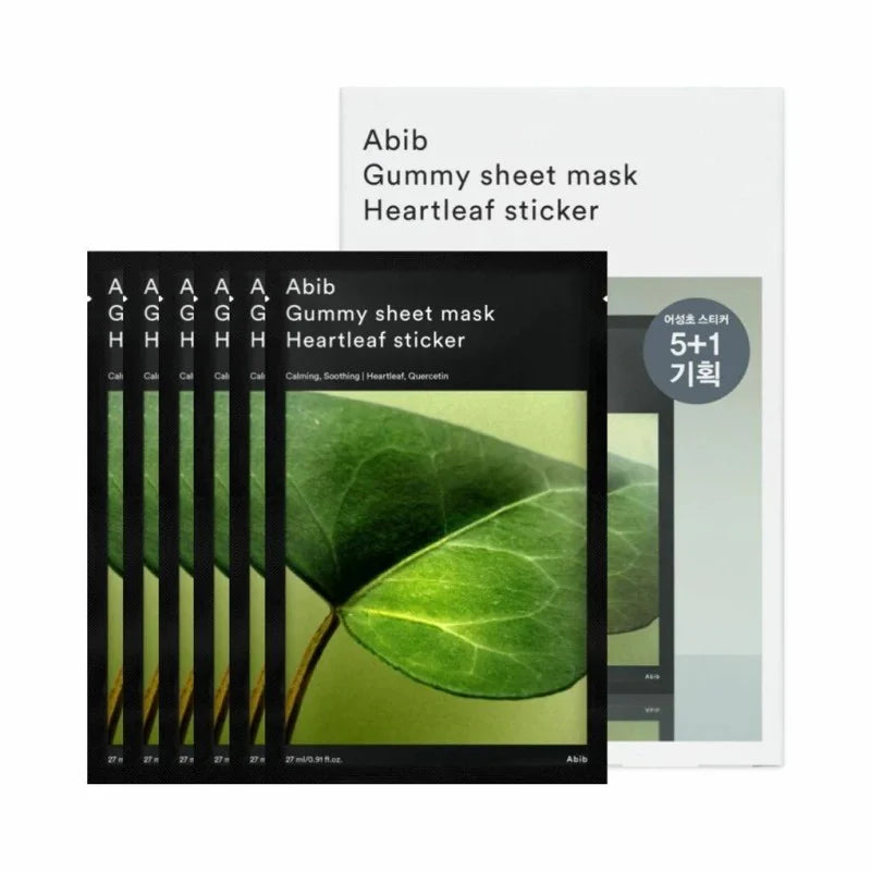 Abib 鱼腥草舒缓面膜 10片入