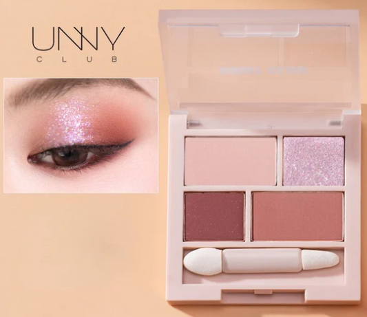 unny four-color eyeshadow palette 03 pure dew Rosa