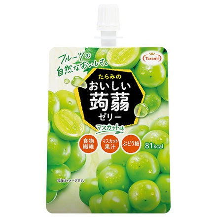Tarami 蒟蒻果冻葡萄味 吸吸袋 150g（组规：6）