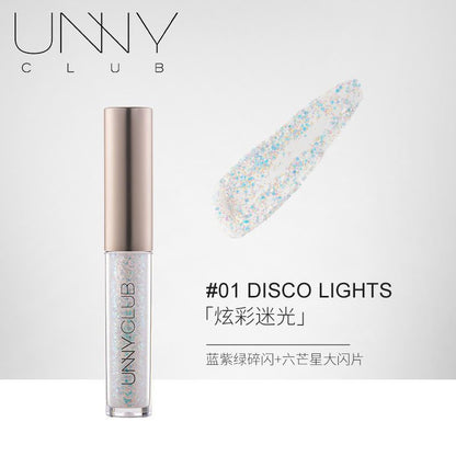 UNNY Liquid Eyeshadow 01 Colorful Glitter (26.02.15)