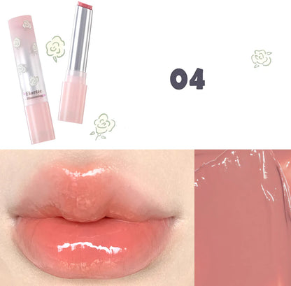 FLORTTE Narcissistic Series Non-stick Lip Gloss 04# Tea-boiled Rose (27.05.23)