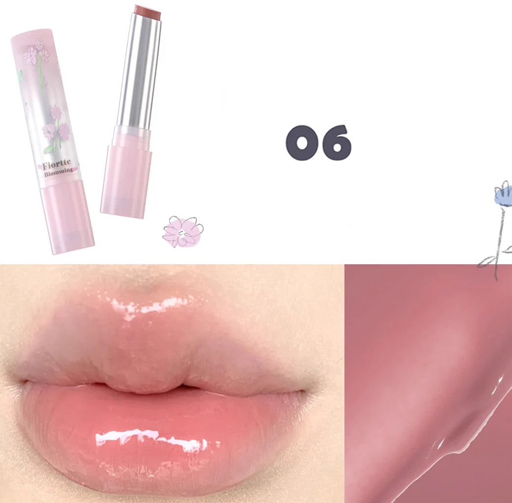 FLORTTE Narcissistic Series Non-stick Cup Solid Lip Gloss 06# Cold Soaked Begonia (27.05.22)
