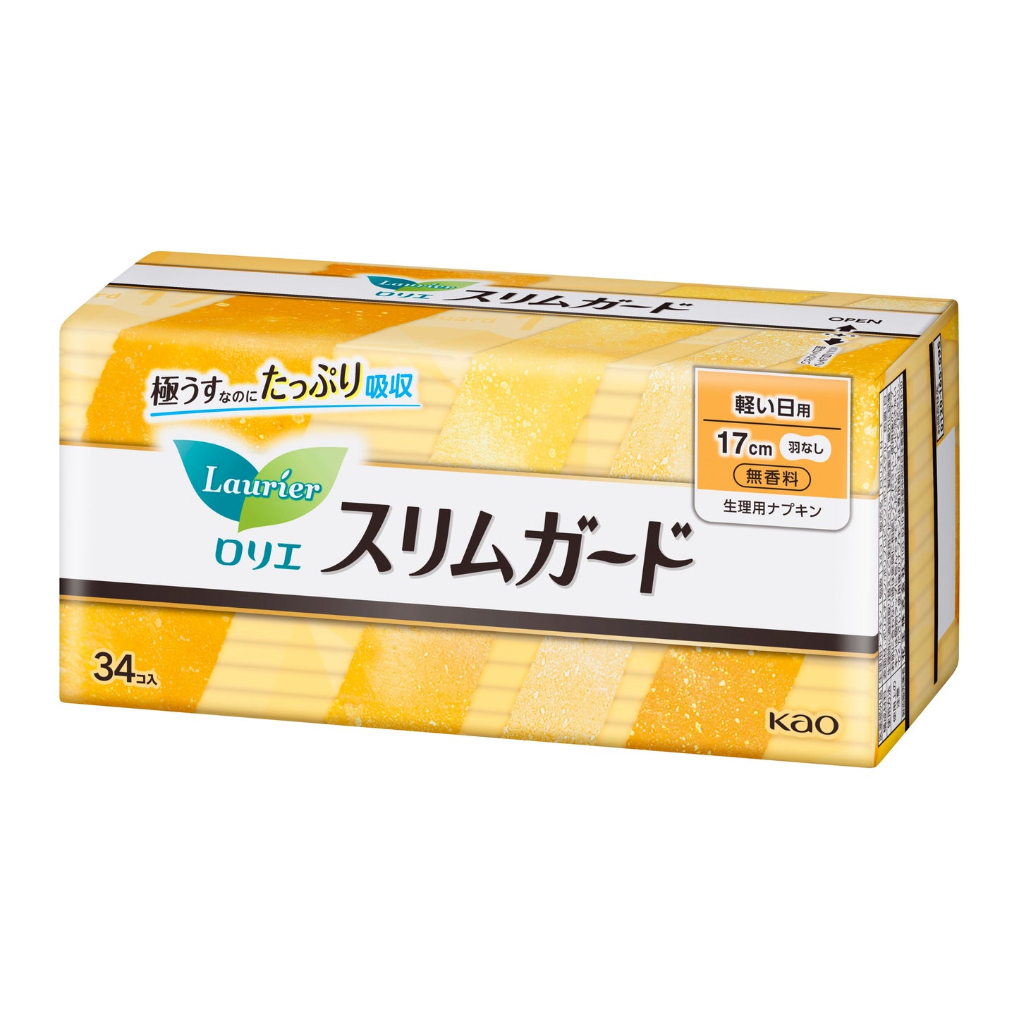 花王 卫生巾17CM34枚入 （18）