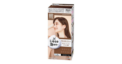 Kao Foam Hair Dye Noble Brown LAW7 (24)