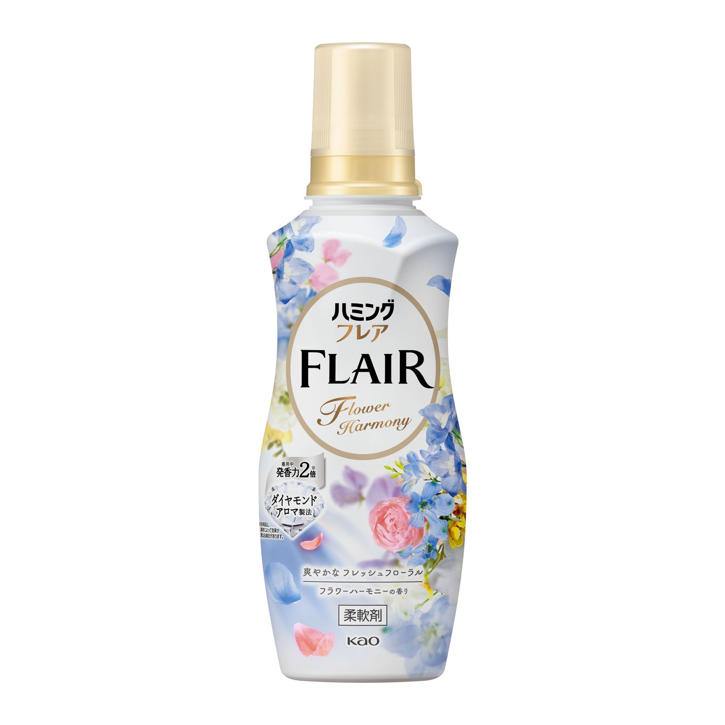 花王FLAIR 衣物柔顺剂 缤纷花香 520ML（箱规：16）