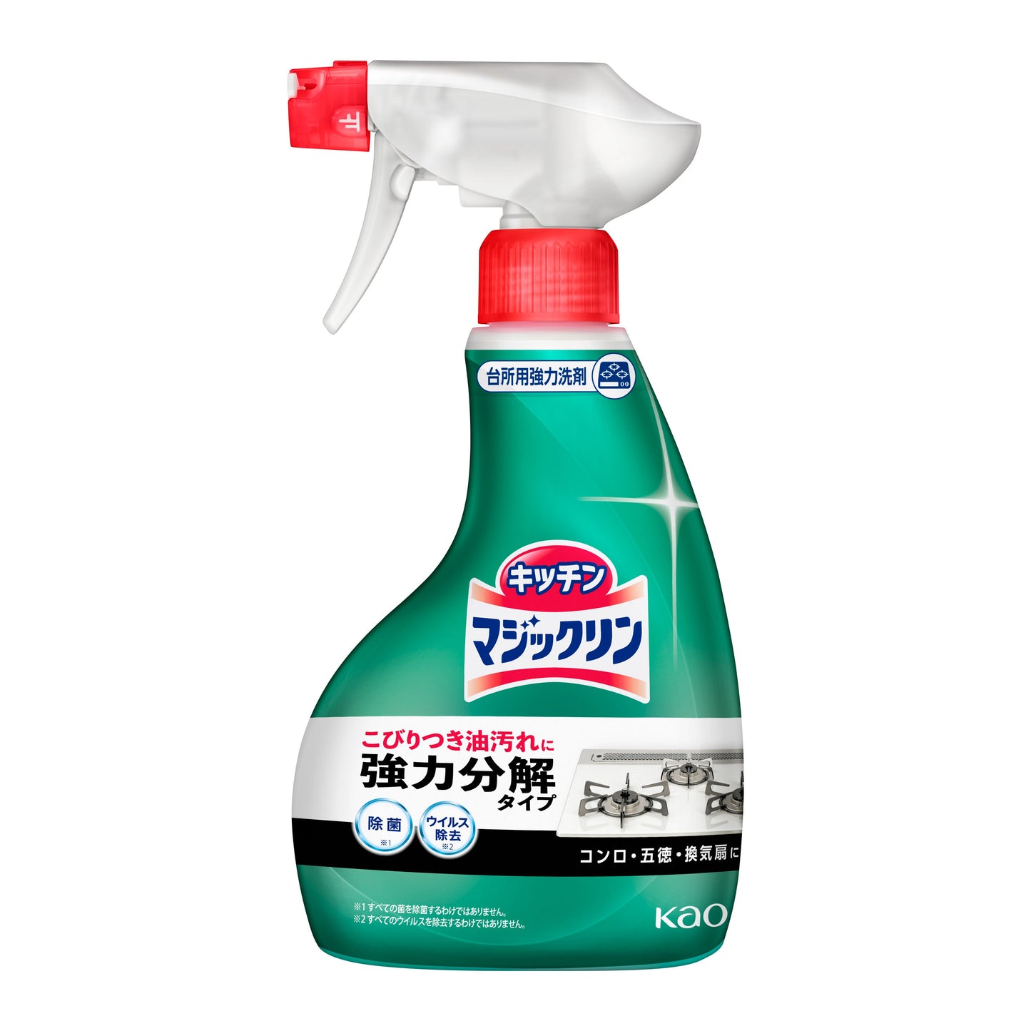 Kao Kitchen Degreasing Spray 400ml (12)