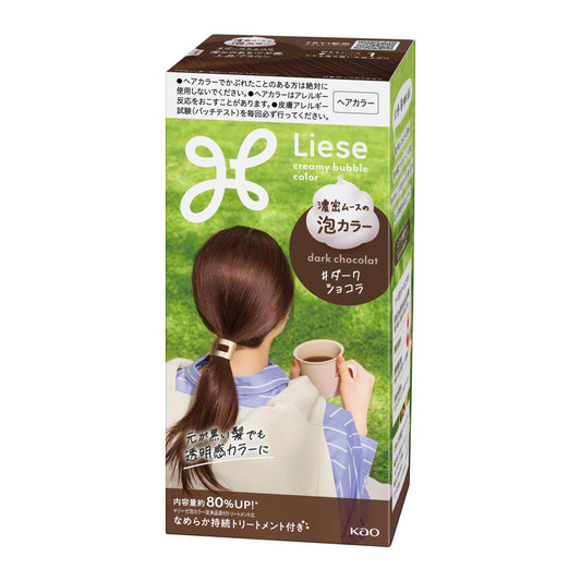 花王泡沫染发剂 黑巧克力色
