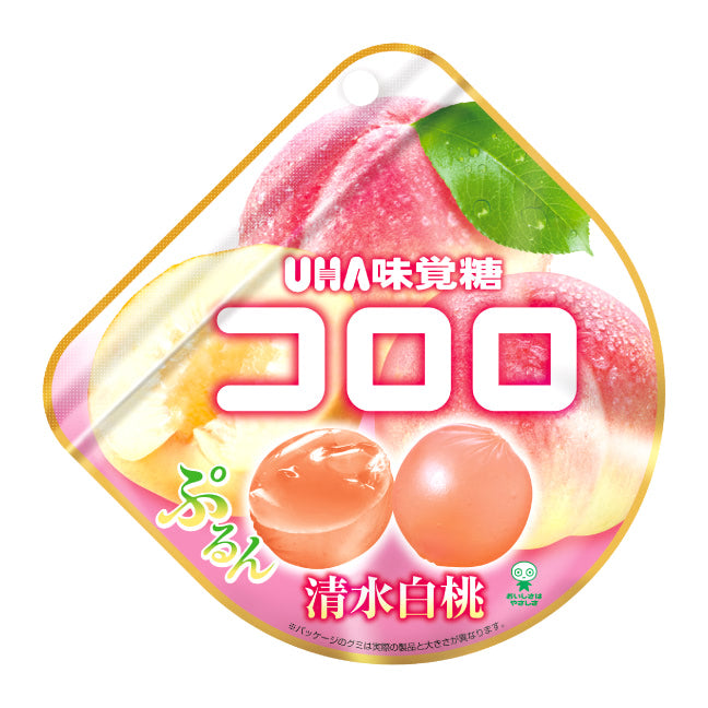 UHA味觉糖 蜜桃味软糖 40g*6包入（）