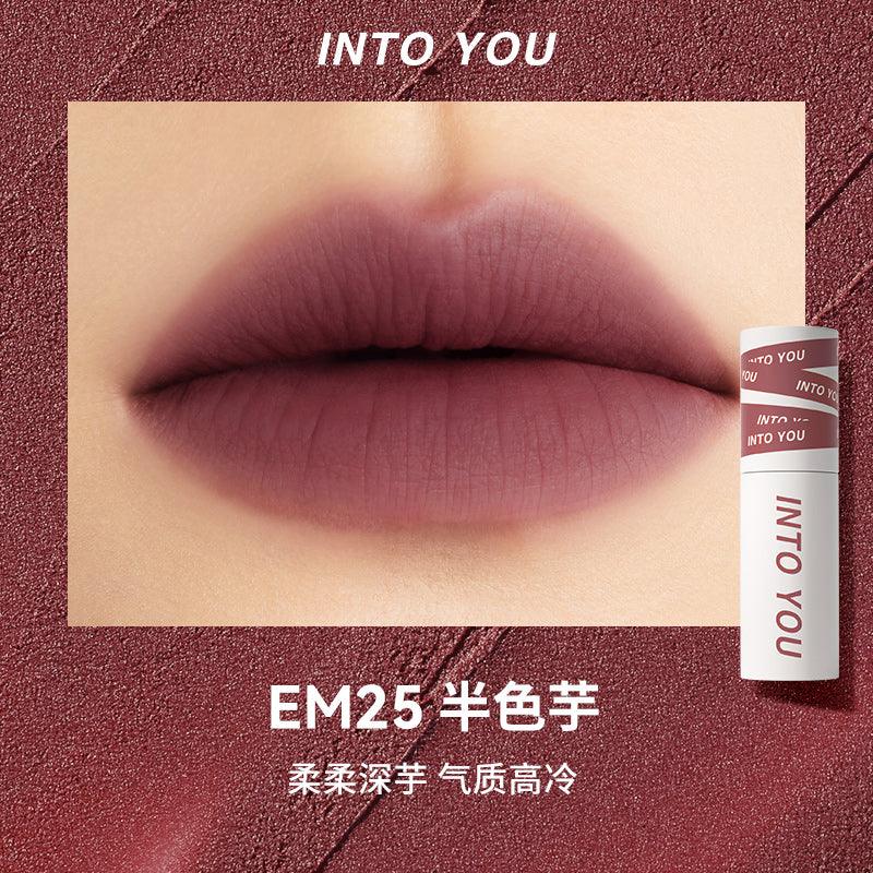 INTOYOU Heroine Lip Clay EM25 Half Color Taro (27.01.19)