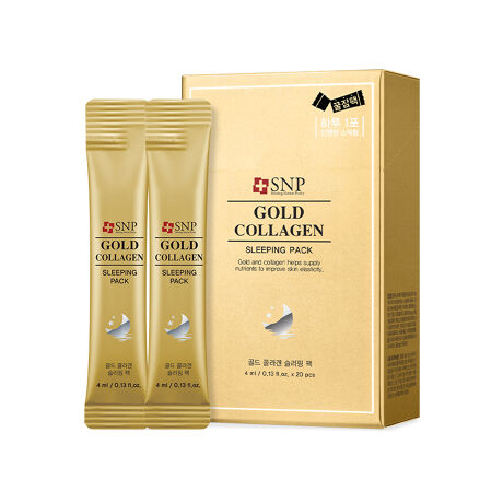 SNP Gold Collagen Sleeping Mask 20 Packs