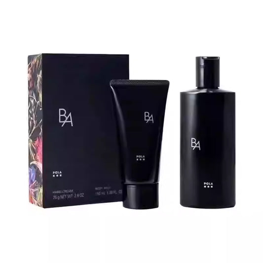 POLA Black BA Limited Edition Body Care Set Hand Cream 75G + Body Lotion 150ML