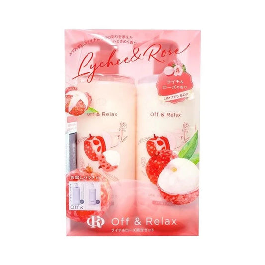 OFF&RELAX 春季限定洗护套装 荔枝&玫瑰香 460ML+460ML