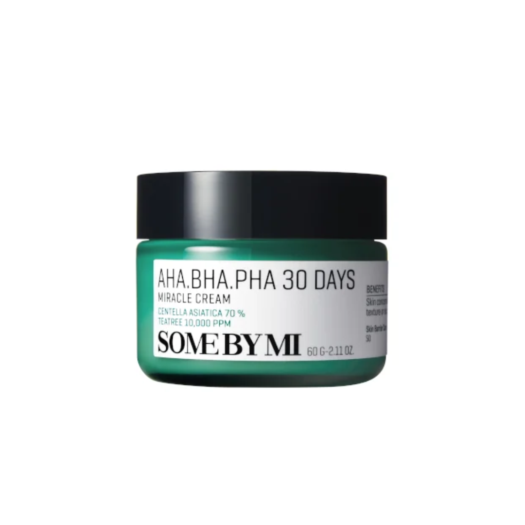 SOME BY MI AHA BHA PHA 30天奇迹茶树酸类净肤修护面霜 60g