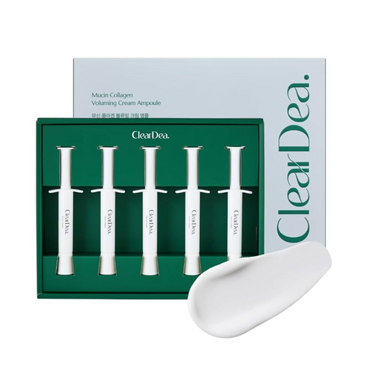 Cleardea 黏蛋白胶原蛋白丰盈面霜安瓶 4ml×5支入（28.05.15）