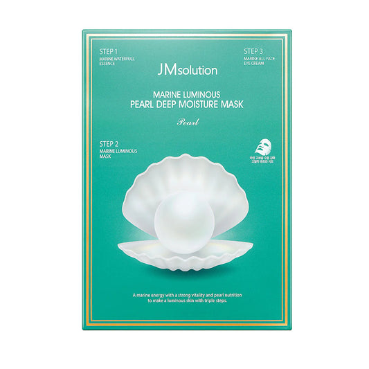 JM White Pearl Tri-Step Mask 10 pieces (27.05)