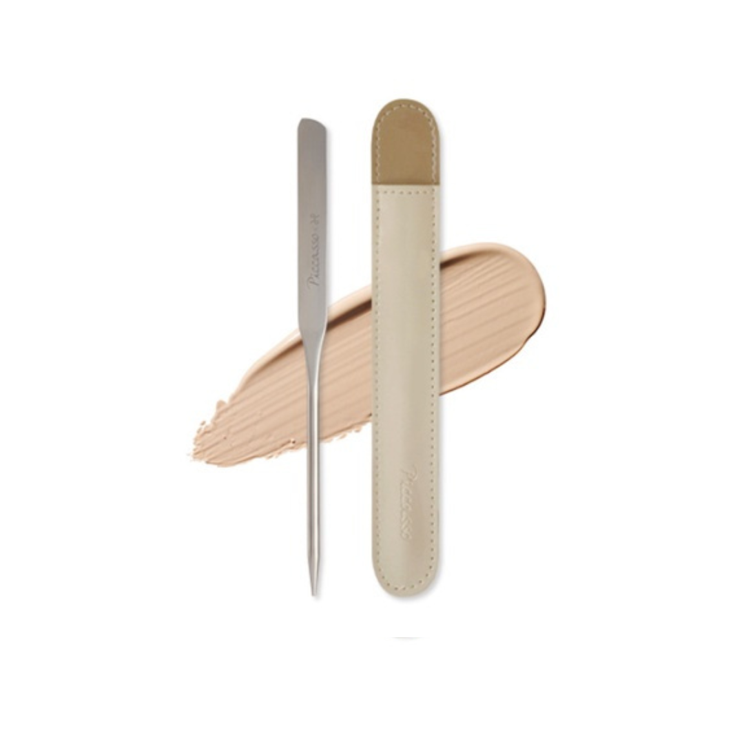 PICCASSO Makeup Spatula 底妆化妆刮刀 + 海绵 2P 套装