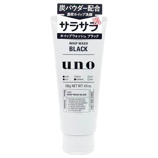 UNO Men's Facial Cleanser Black Oil Control 130G