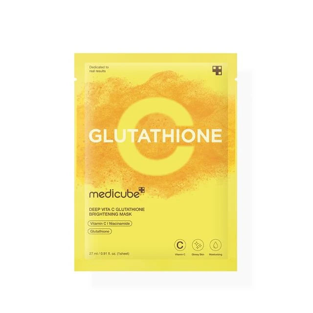Medicube Deep Vita C Glutathione Brightening Mask 20pcs