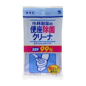 Kobayashi Pharmaceutical Toilet Sterilizing Wipes Portable 10 Sheets (11)
