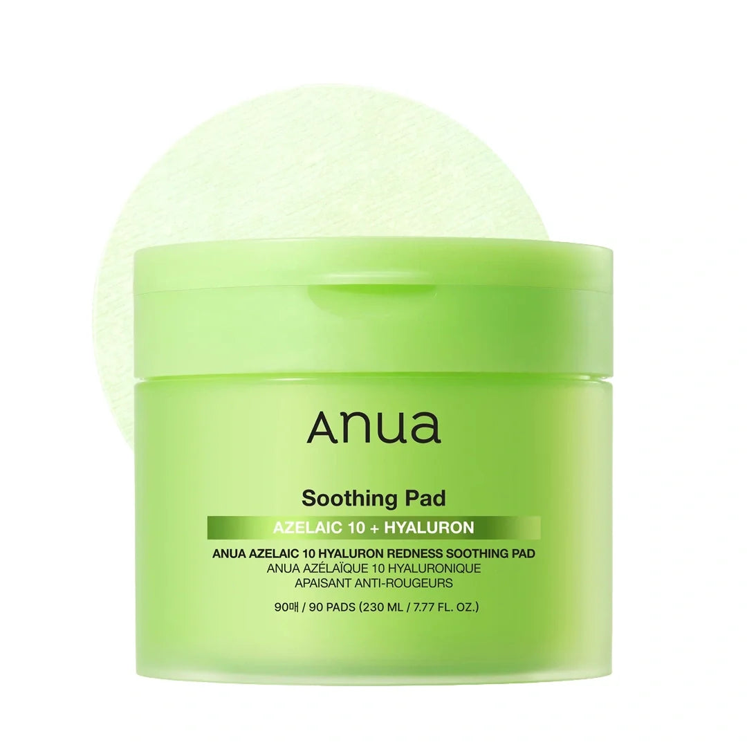 Anua 壬二酸 10 玻尿酸泛红舒缓棉片 90片入
