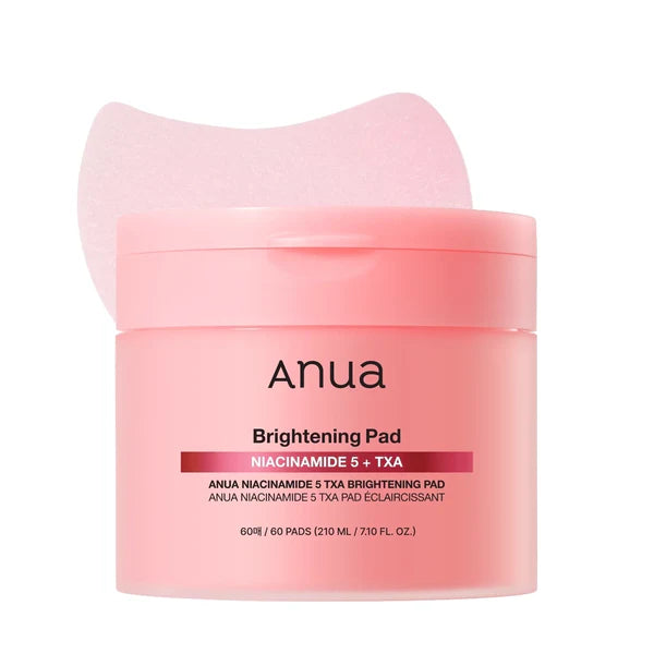 Anua 5%烟酰胺传明酸亮白精华棉片 60片入