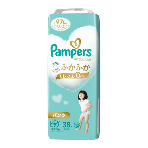 Pampers Pull-On Pants XL 38 pieces/pack (4)