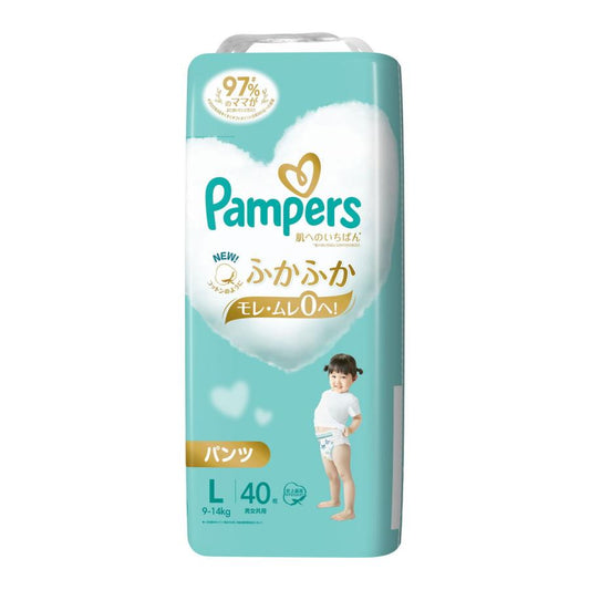Pampers Pull-On Pants Size L 40 pieces/pack (4)