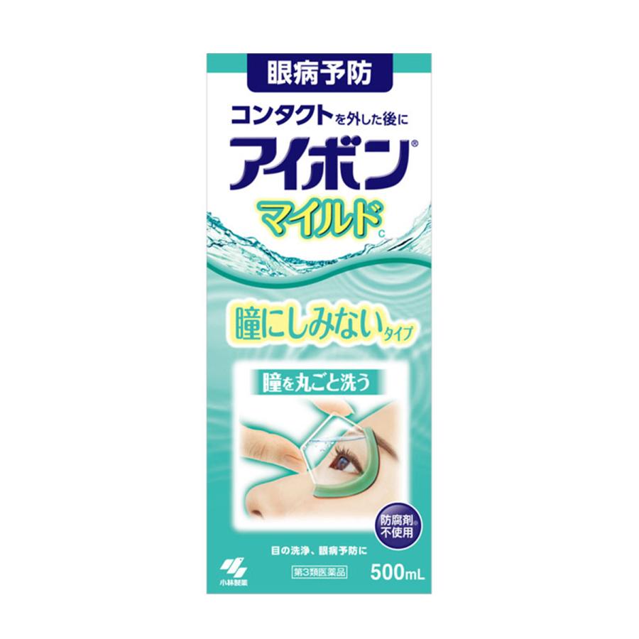 小林制药 洗眼液 绿色0度 500ml (16)（26.02）