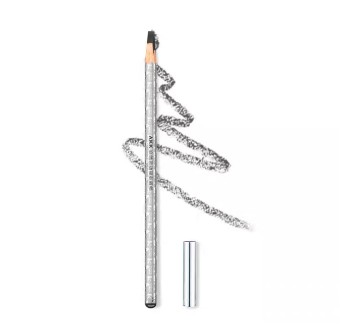 AKK Natural Smart Hard Core Cleaver Eyebrow Pencil 01 Natural Black (27.08.30)