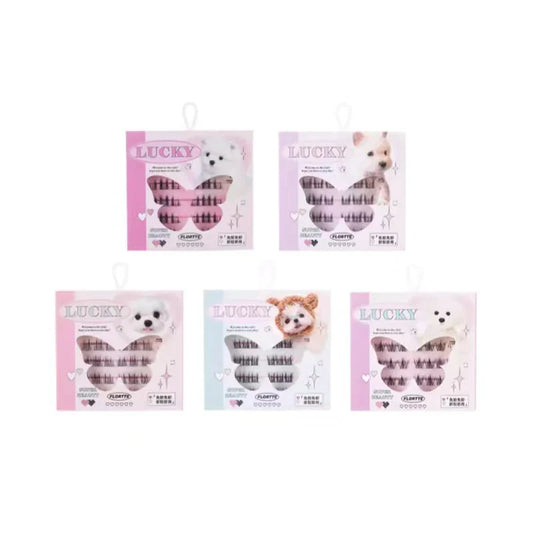 FLORTTE Weird Beauty Series Glue-free False Eyelashes N04# Small Flower Curl