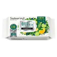 BCL Saborino Morning Mask Lemon Mint White