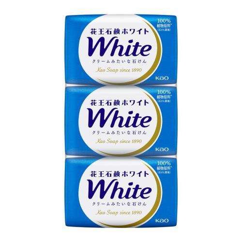 Kao Soda White Soap Regular Soap Fragrance 3pcs