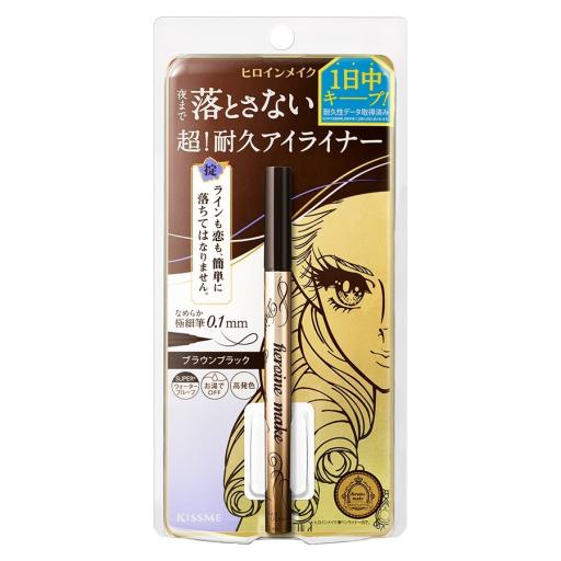 KISSME Eyeliner 03 Tea Black New Edition