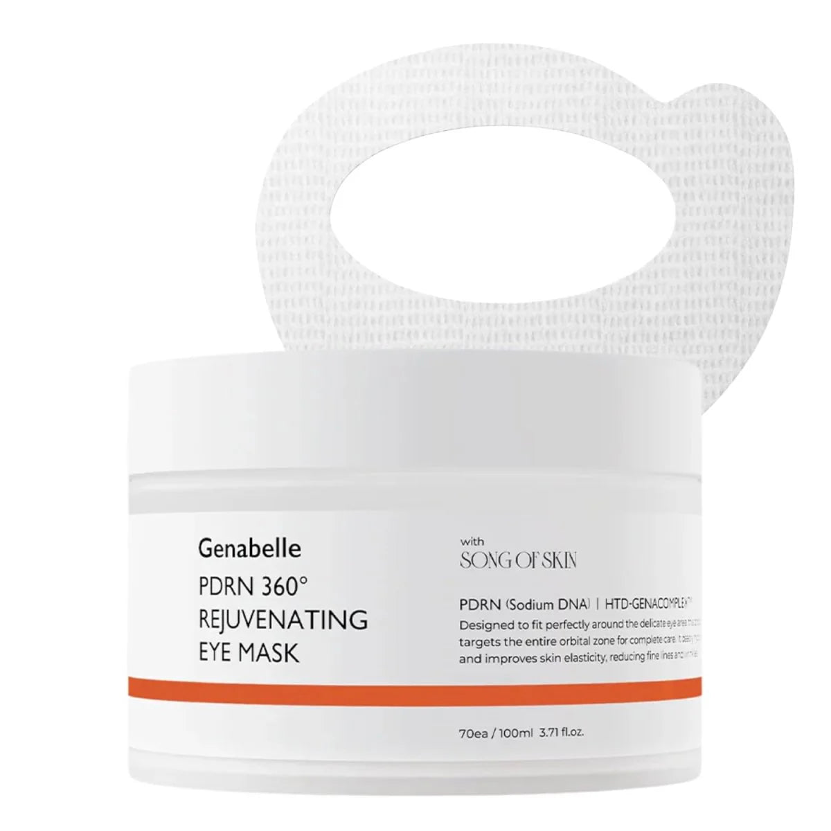 Genabelle PDRN360°眼周焕活紧致眼膜 70片入（28.6.26）