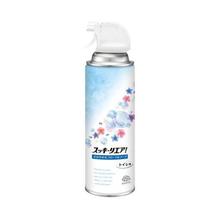 EARTH  厕所消臭芳香喷雾 清新花香皂香 350ml