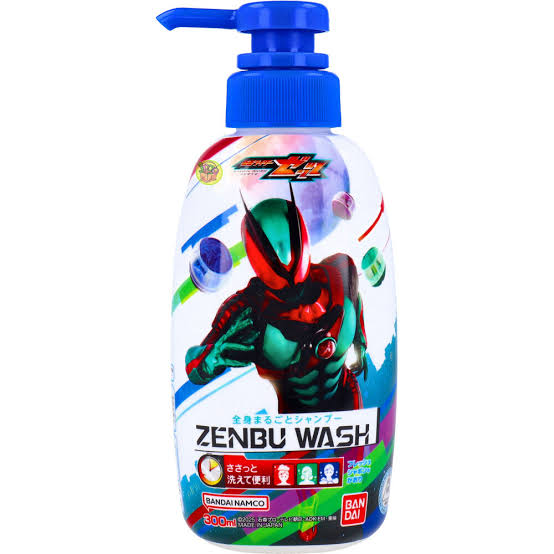 BANDAI 万代 假面骑士 ZEZTZ 儿童三合一全身洗发沐浴露 清新皂香 300ml