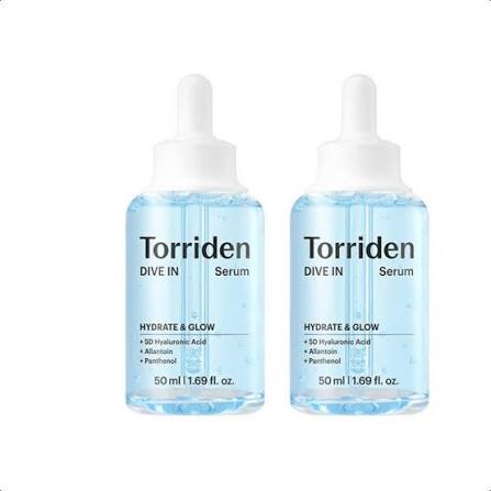 Torriden DIVE IN hydrate & glow serum set 50ml*2